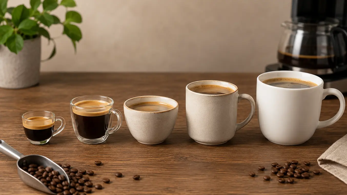 Hoeveel ml is een kopje koffie?