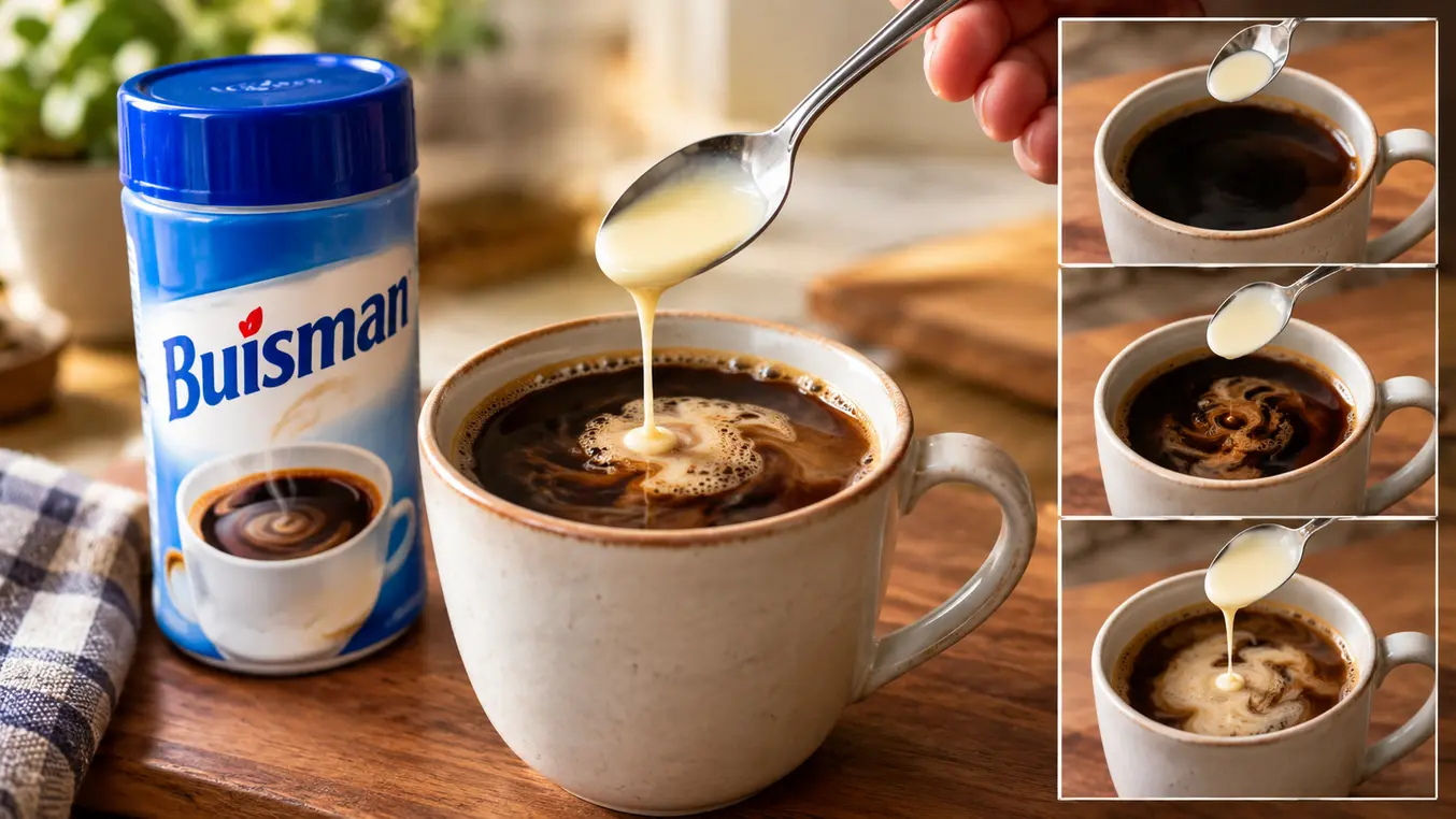 Hoeveel Buisman in koffie?