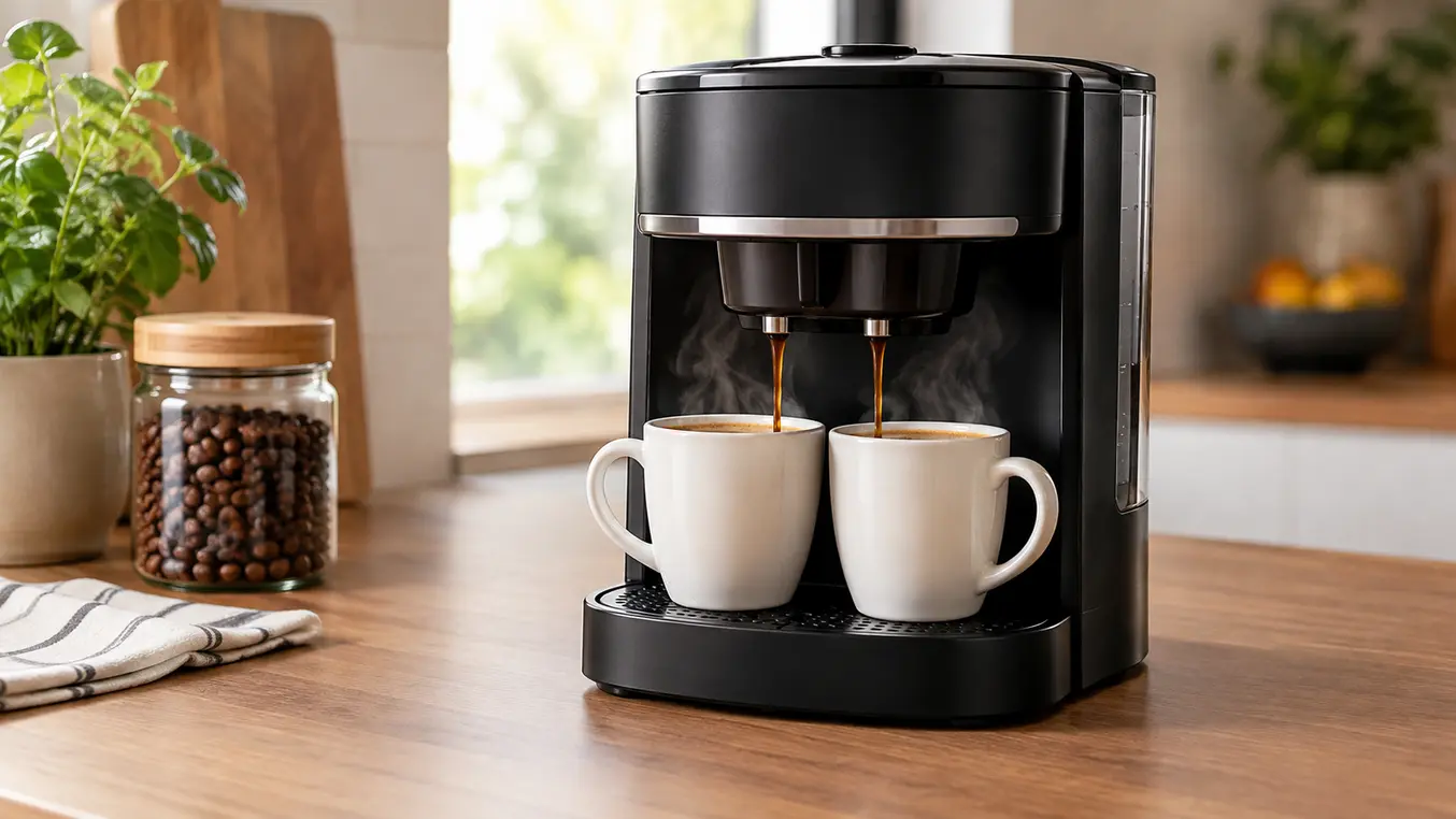 2 kopjes koffiezetapparaat